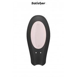 Satisfyer 17752 Stimulateur Double Joy noir - Satisfyer