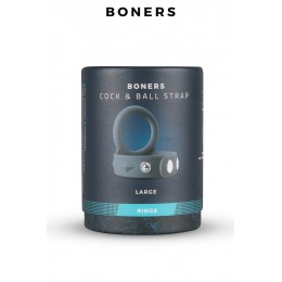 Boners 17857 Cock et Ball Strap silicone - Boners