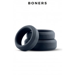 Boners Kit de 3 anneaux de pénis larges - Boners