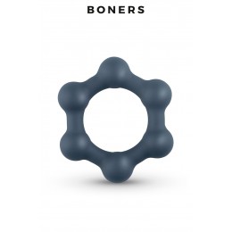 Boners 17893 Cockring Hexagonal avec billes en acier - Boners