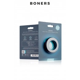 Boners Anneau pénien silicone et acier - Boners