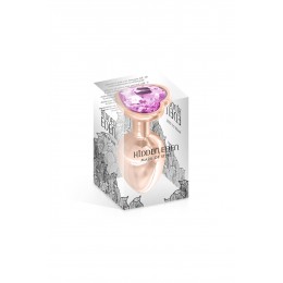 Hidden Eden 17902 Plug bijou coeur aluminium rose gold M - Hidden Eden