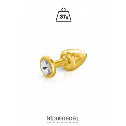 Hidden Eden 17910 Plug bijou aluminium gold XS - Hidden Eden