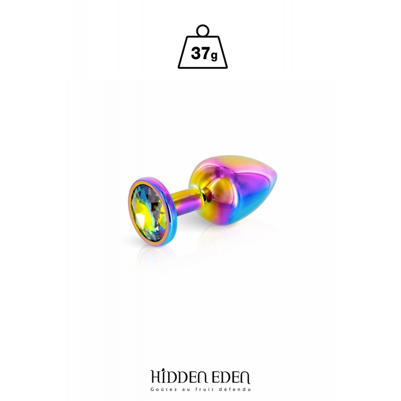 Hidden Eden 17914 Plug bijou aluminium Rainbow XS - Hidden Eden