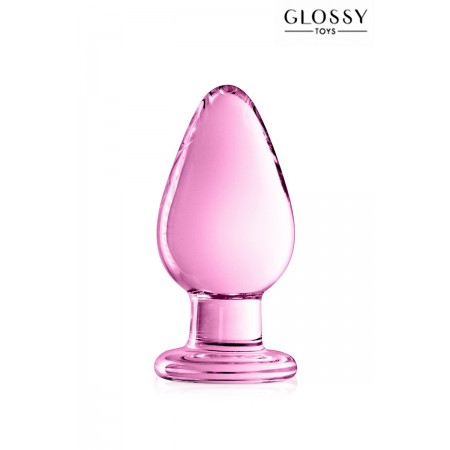 Glossy Toys Plug anal verre Glossy Toys n° 25 Pink