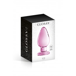 Glossy Toys Plug anal verre Glossy Toys n° 25 Pink