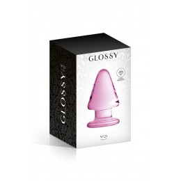 Glossy Toys Plug anal verre Glossy Toys n° 23 Pink