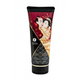 Shunga 18087 Crème de massage délectable vin pétillant à la fraise - Shunga