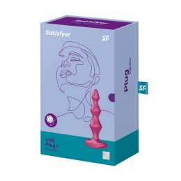 Satisfyer 18110 Plug anal vibrant Lolli Plug 1 bordeaux - Satisfyer