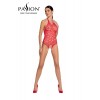 Passion bodystockings Body résille ouvert BS087 - Rouge