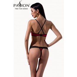 Passion lingerie 18307 Ensemble Scarlet Bikini rouge - Passion