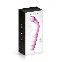 Glossy Toys 18472 Gode verre Glossy Toys n° 8 Pink