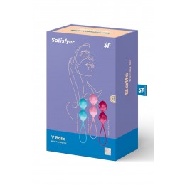 Satisfyer 18526 Set de 3 boules de Geisha V Balls - Satisfyer