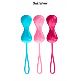 Satisfyer 18527 Set de 3 boules de Geisha Power Balls - Satisfyer