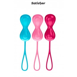 Satisfyer 18527 Set de 3 boules de Geisha Power Balls - Satisfyer