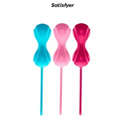 Satisfyer 18527 Set de 3 boules de Geisha Power Balls - Satisfyer