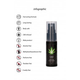 CBD Cannabis 18553 Spray retardant CBD Cannabis 15ml