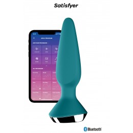 Satisfyer 18581 Plug-Ilicious 1 Bleu Pétrole - Satisfyer