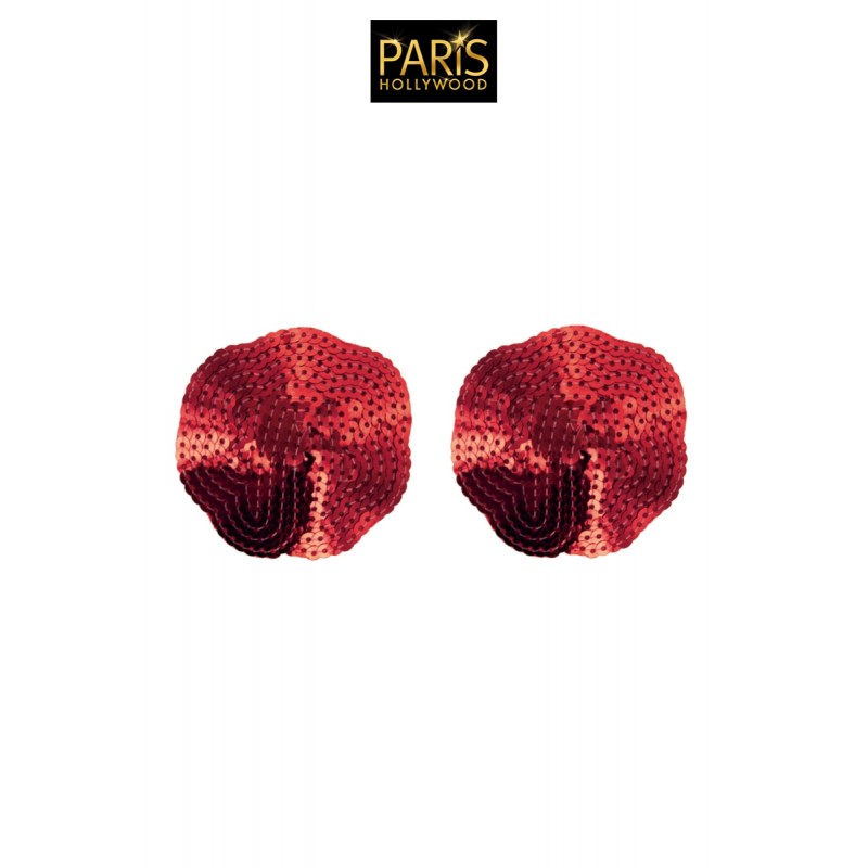 Paris Hollywood Nipples rouges sequin - Paris Hollywood