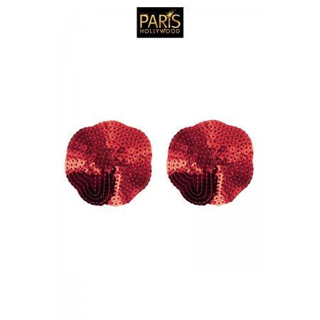 Paris Hollywood Nipples rouges sequin - Paris Hollywood