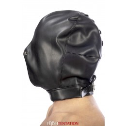 Fetish Tentation 18614 Cagoule BDSM fermée simili cuir - Fetish Tentation