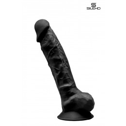 Silexd 18658 Gode double densité noir 20 cm - SilexD