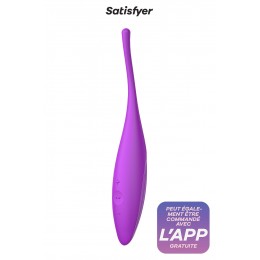 Satisfyer 18739 Stimulateur connecté Twirling Joy fuchsia - Satisfyer