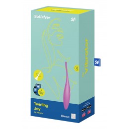 Satisfyer 18739 Stimulateur connecté Twirling Joy fuchsia - Satisfyer