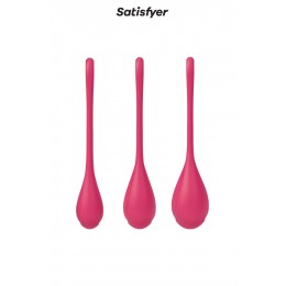 Satisfyer 18744 Kit d'entrainement pelvien Yoni Power 1 Rouge - Satisfyer