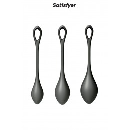 Satisfyer 18747 Kit d'entrainement pelvien Yoni Power 2 noir - Satisfyer