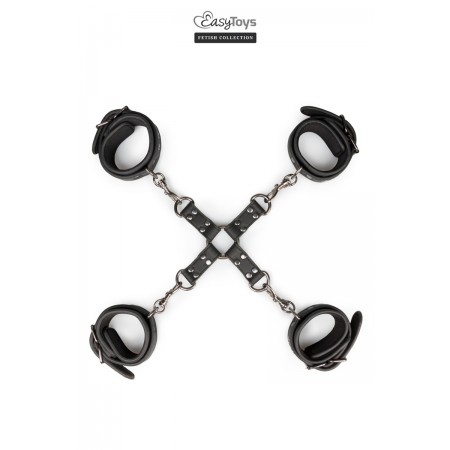 Easytoys Fetish Collection Kit d'attaches Hogtie - Easytoys Fetish Collection