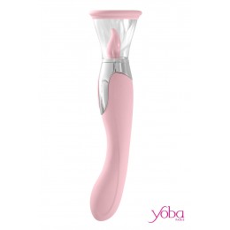 Yoba 18808 Stimulateur 4 en 1 Harmony rose - Yoba