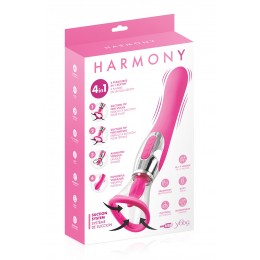 Yoba 18809 Stimulateur 4 en 1 Harmony fuchsia - Yoba