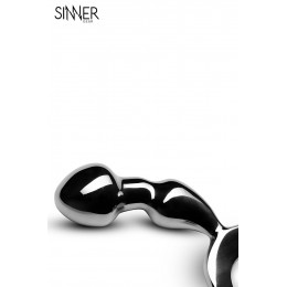 Sinner Gear 18837 Plug anal métal Drang Fun - Sinner Gear