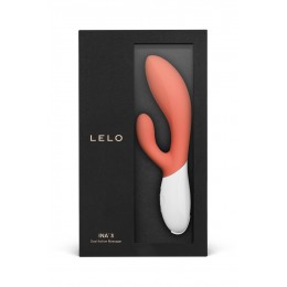 LELO 18882 Vibro Rabbit Ina 3 Coral Red - Lelo