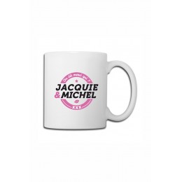 Jacquie & Michel Mug blanc J&M - logo rond