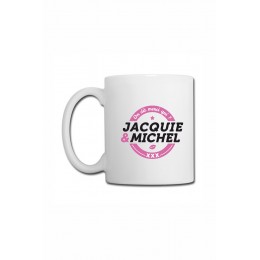 Jacquie & Michel Mug blanc J&M - logo rond