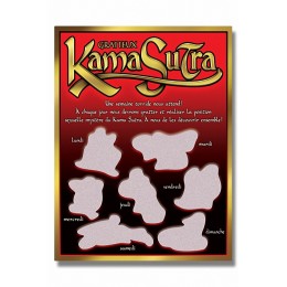 Ozzé Carte à gratter Kama Sutra