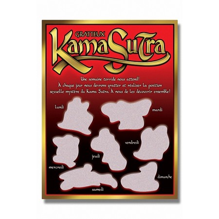 Ozzé 5888 Carte à gratter Kama Sutra