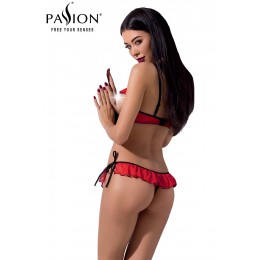 Passion lingerie 19030 Ensemble lingerie seins nus Cherry - Passion