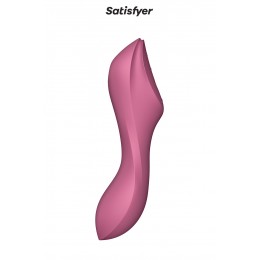 Satisfyer Stimulateur Curvy Trinity 3 rouge - Satisfyer