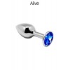 Alive Plug métal bijou bleu L - Alive