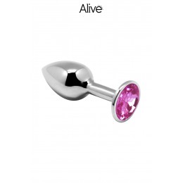 Alive Plug métal bijou rose L - Alive