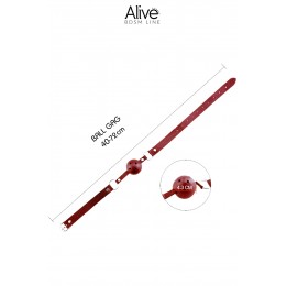 Alive Baillon Discretion rouge - Alive