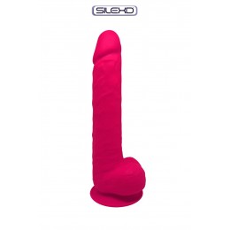 Silexd 19218 Gode XXL double densité Rose 38 x 7 cm - SilexD