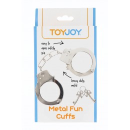 Toy Joy Menottes métal argentées - Toy Joy