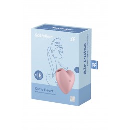 Satisfyer 19277 Double stimulateur Cutie Heart rose - Satisfyer