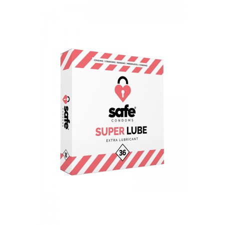 Safe 19352 36 préservatifs Safe Super Lube