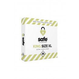 Safe 19354 36 préservatifs Safe King Size XL