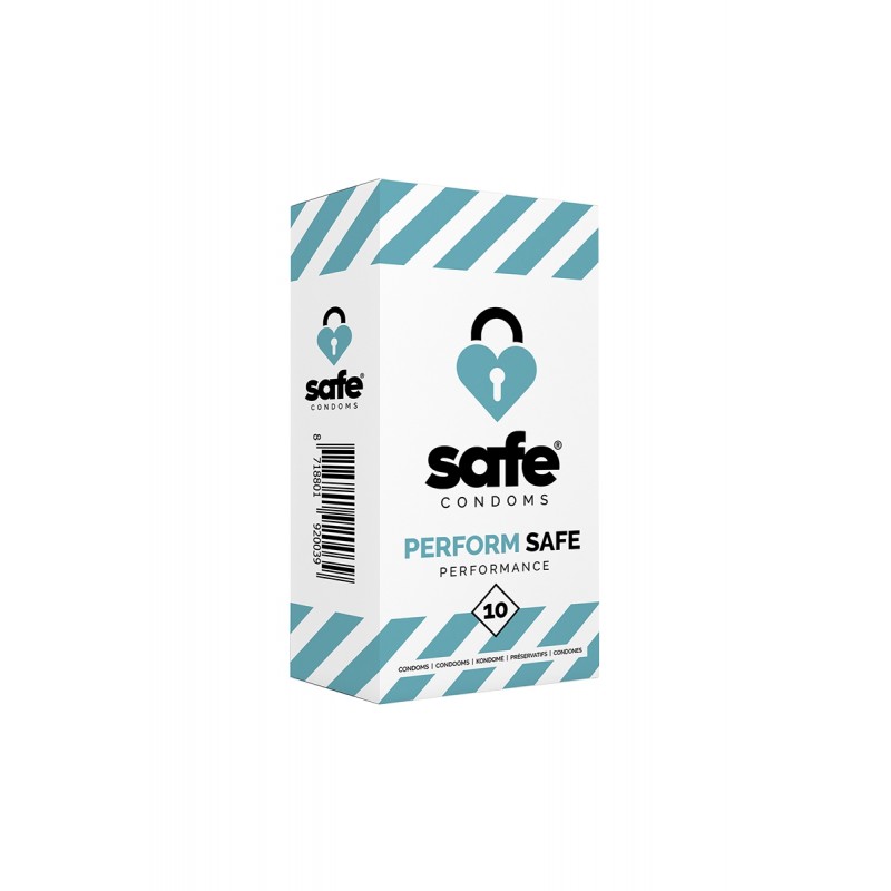 Safe 10 préservatifs Safe Performance
